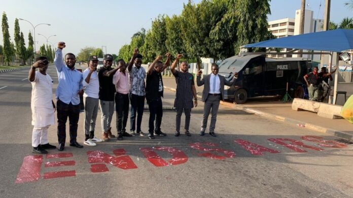 #EndSARS protesters regroup storm police HQ, airport